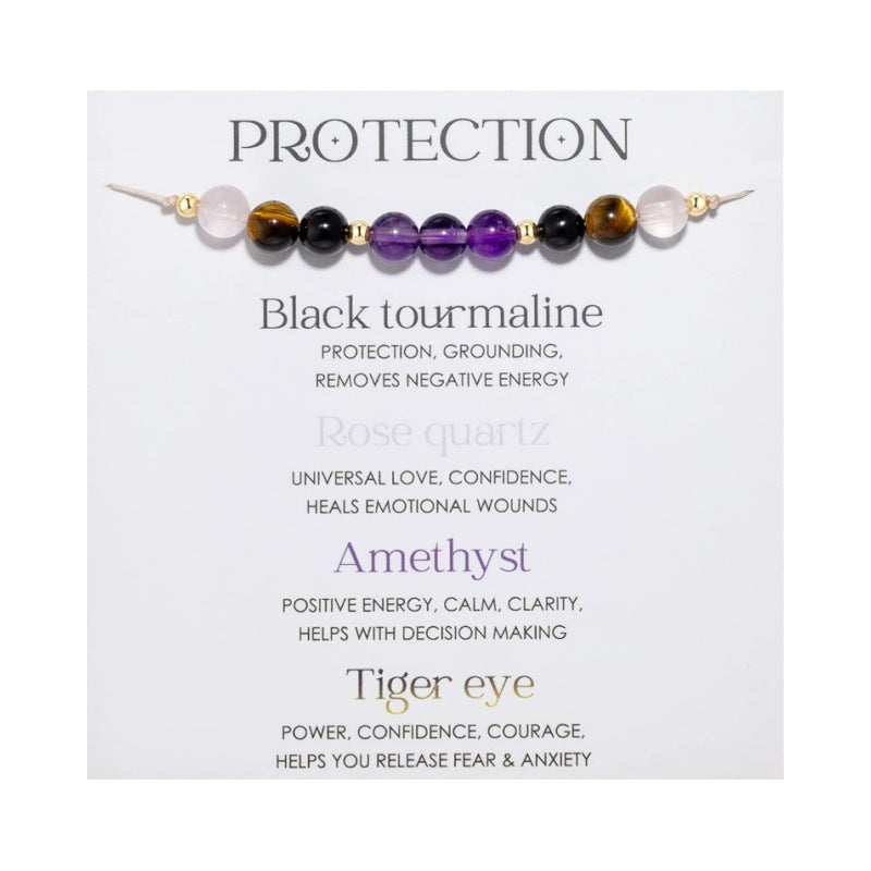 Wholesale Natural stone red patterned stone bead adjustable healing bracelet