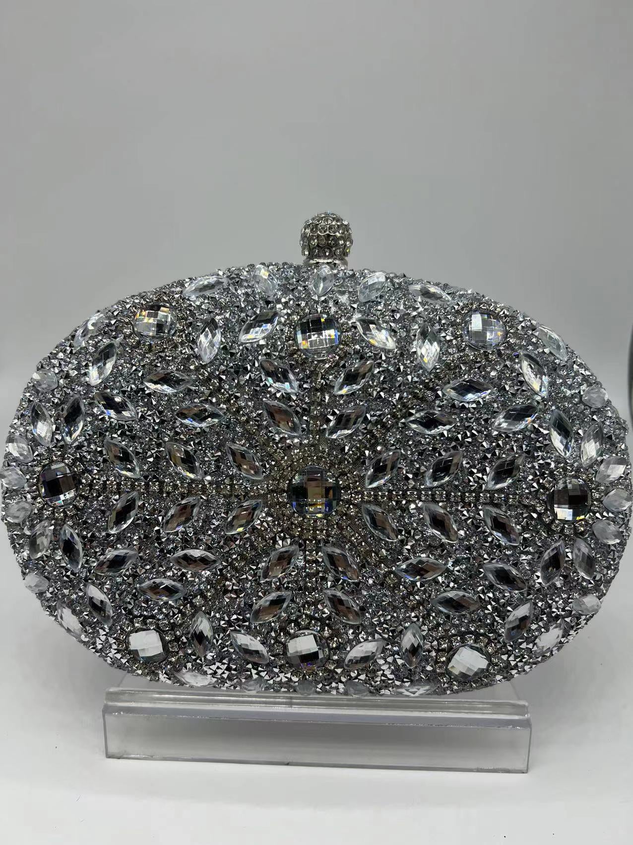 Wholesale Sunflower Diamond Evening Clutch