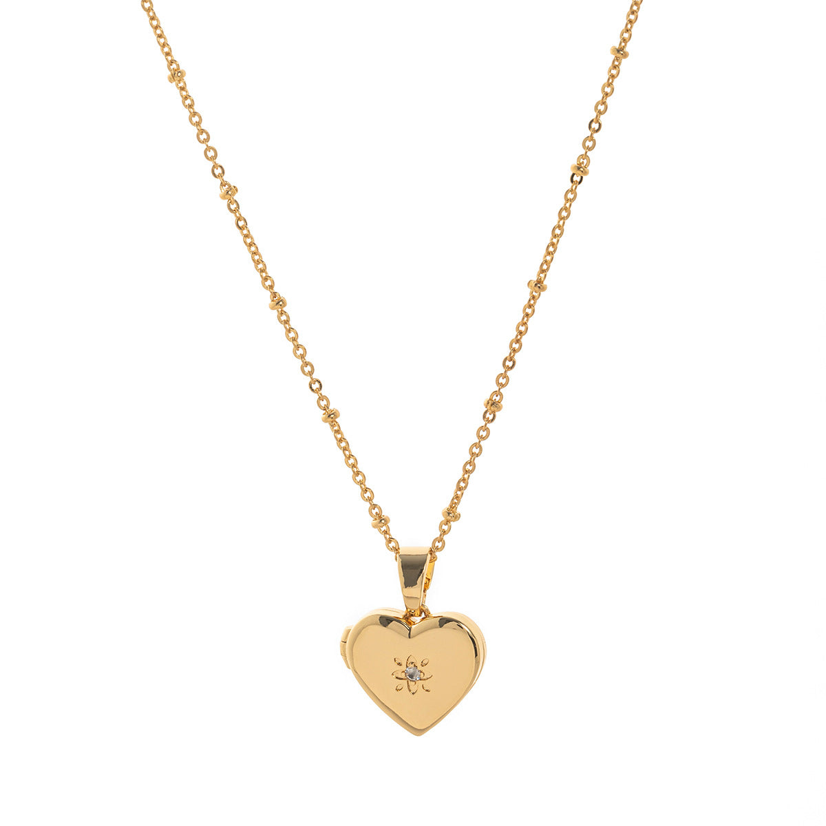 Wholesale Mom Love Heart Locket Necklace With Zircon In Purple Titanium Steel Openable Photo Album Pendant Gift Boutique Resale Fashion Jewelry