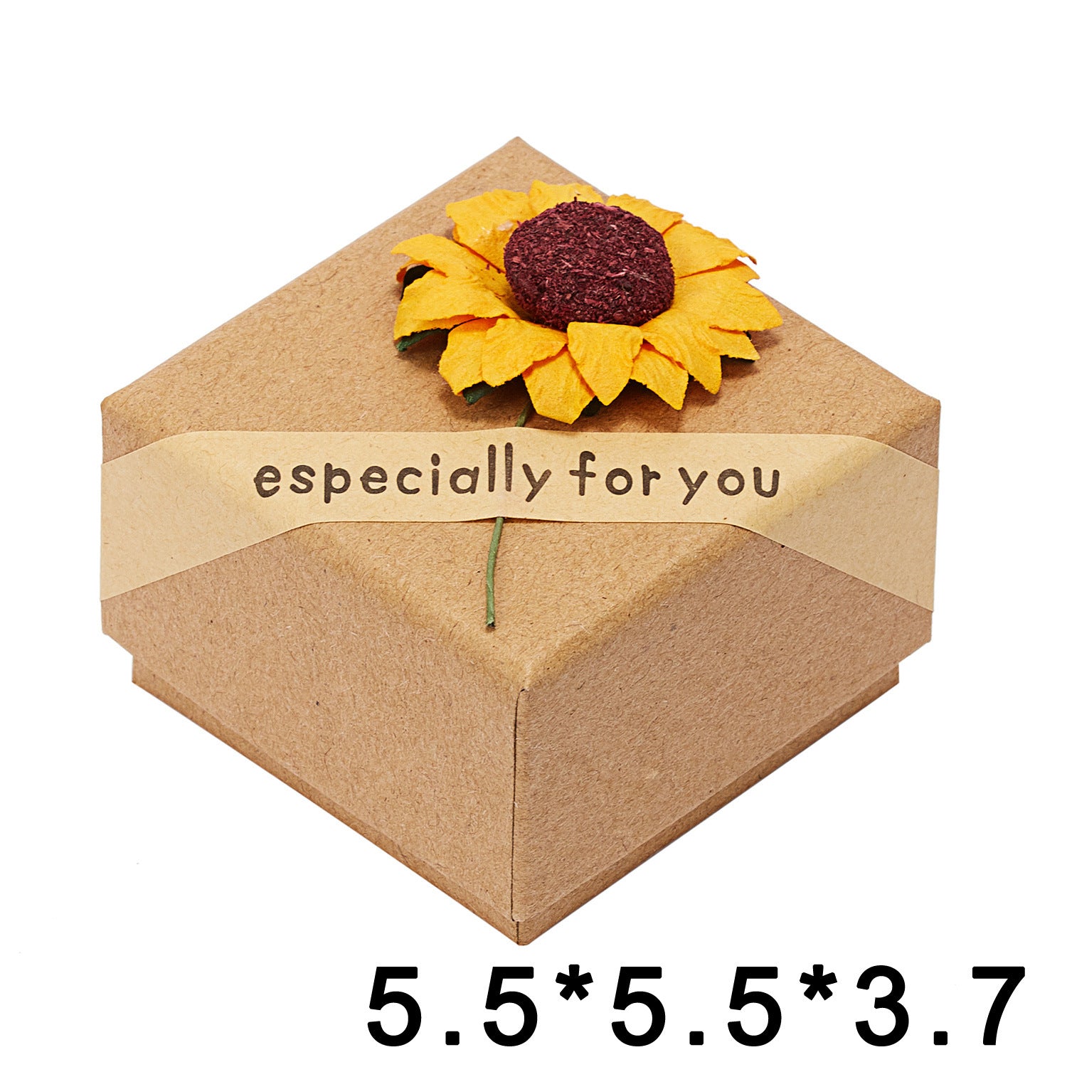 Wholesale Sunflowers can open engraved couple necklace