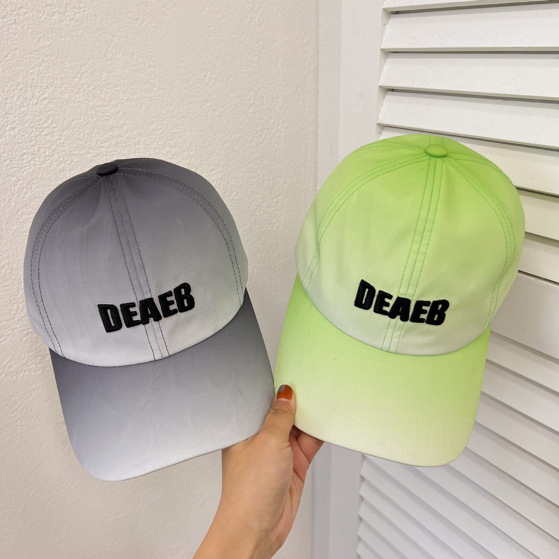 Wholesale Three-dimensional Embroidered Letter Cotton Baseball Caps