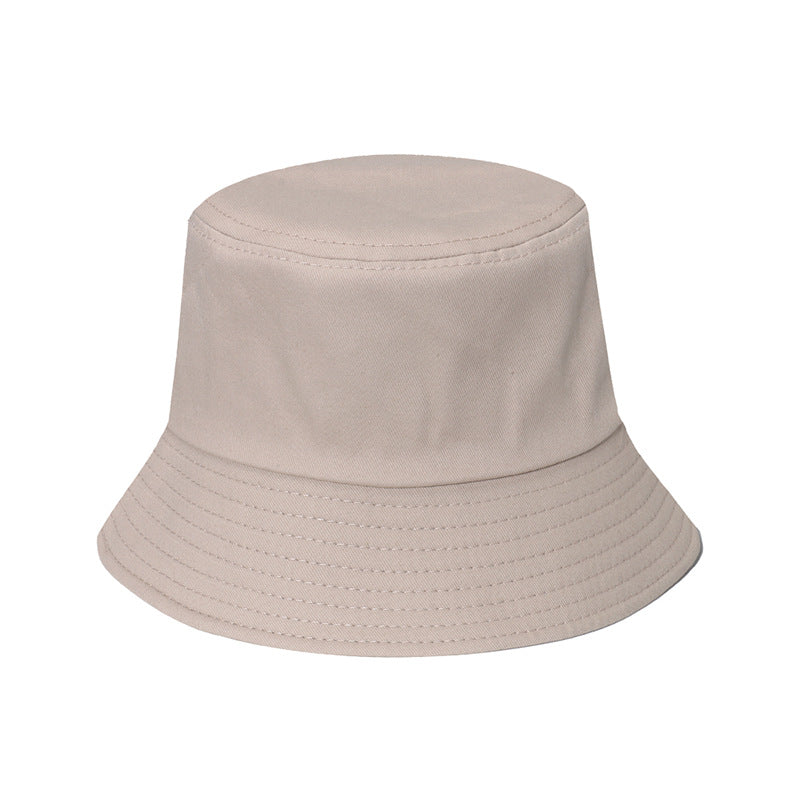 Wholesale Solid Color Fisherman Hat Simple Sunshade Outdoor Sun Protection Polyester Sun Hat