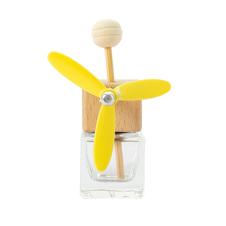 Wholesale Spiral Square Air Outlet Perfume Bottle Car Decoration