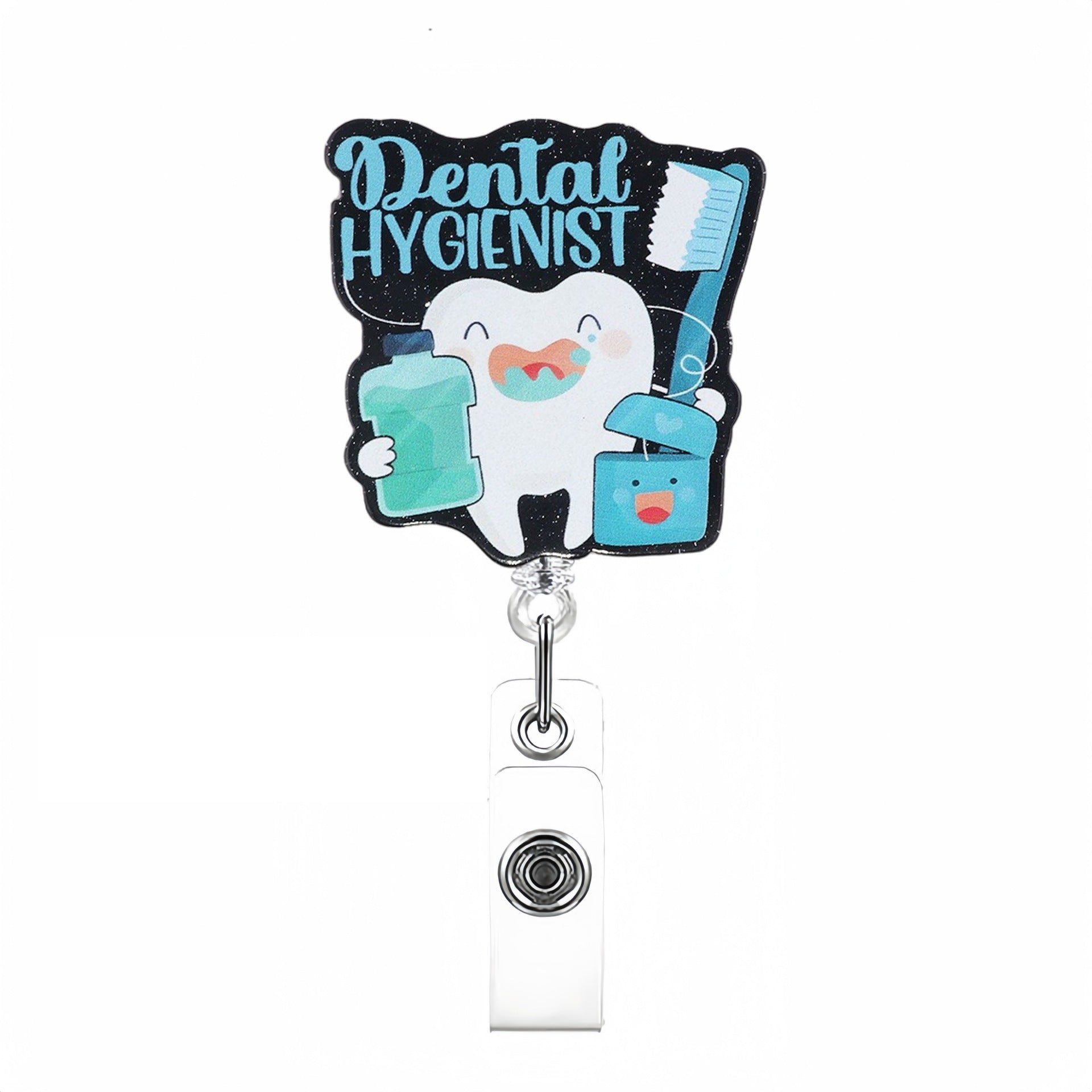 Wholesale Acrylic Medical Student DIY Retractable Keychain