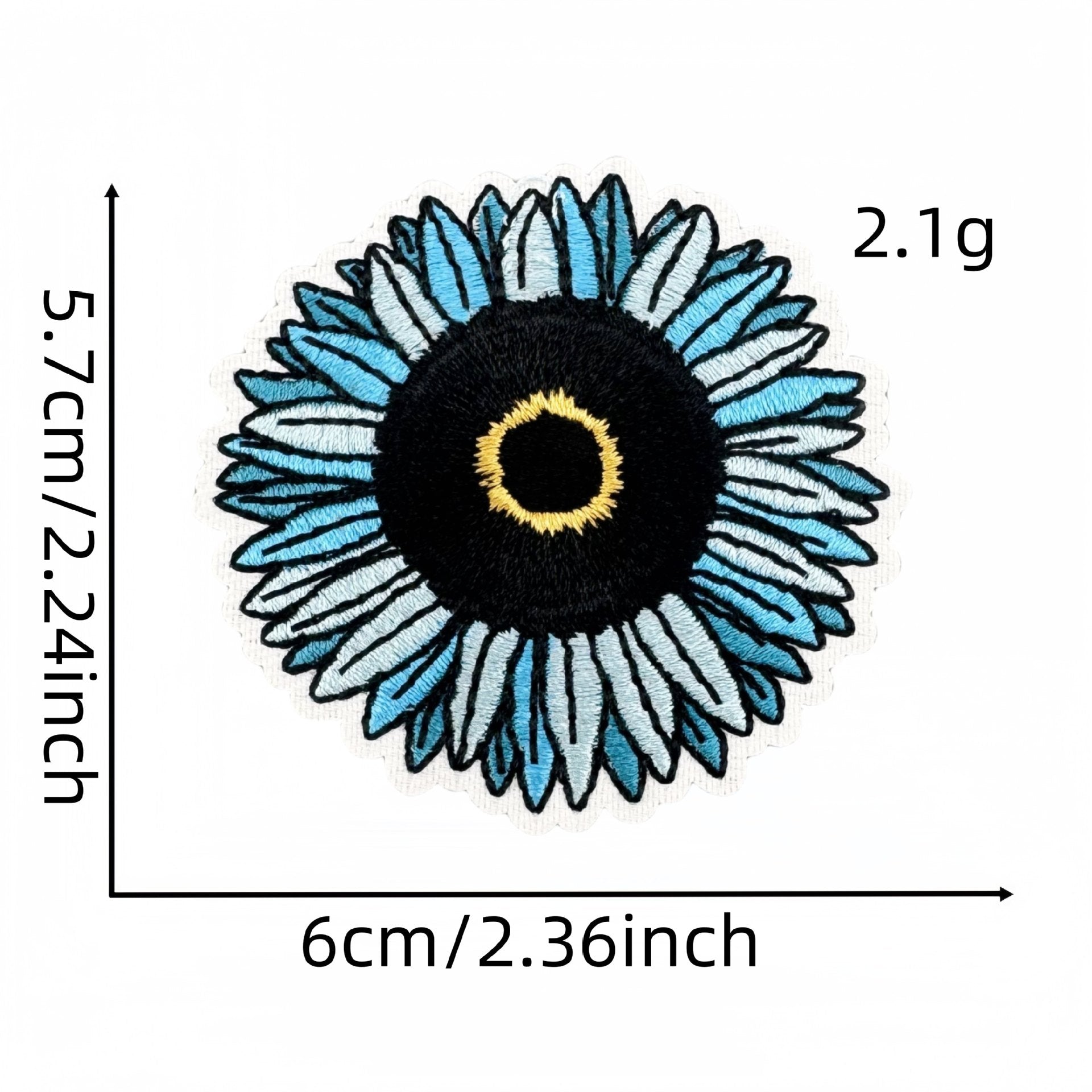 Wholesale Blue series cartoon embroidery DIY patches