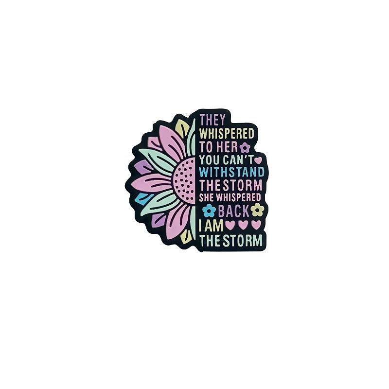 Wholesale 10pcs Cartoon Animal Letter Accessories DIY Bead Pen Silicone Beads