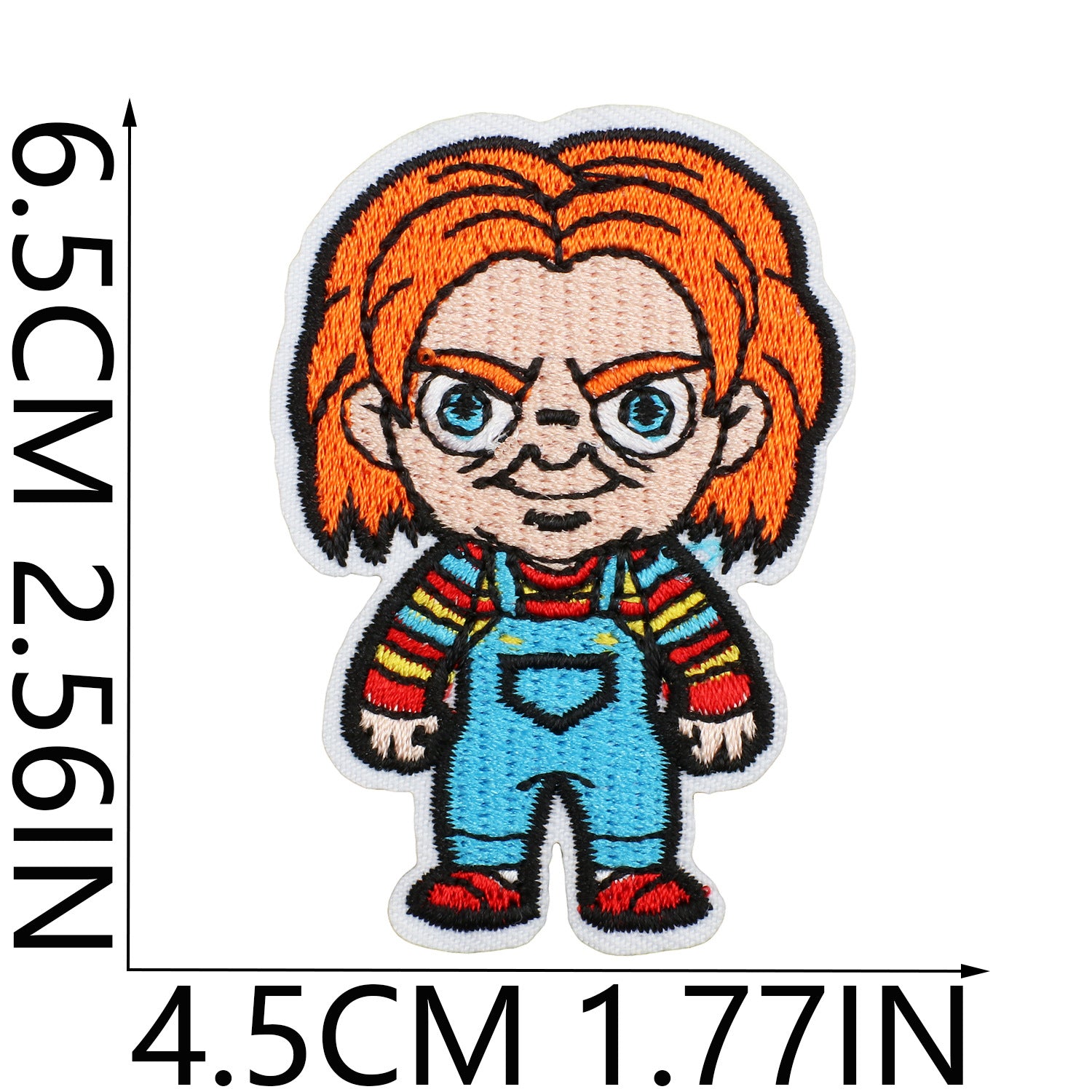 Wholesale  y Doll Ghost Bride Embroidered Patch Polyester Clothing Accessory For Costume OLY Exclusive
