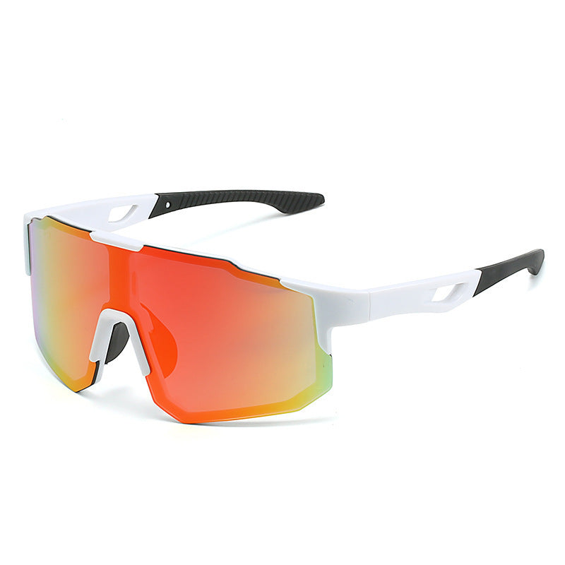 Wholesale Outdoor Sports Sunglasses 9337 Large-frame Integrated Riding Windshield Glasses Fishing Driving Sunglasses