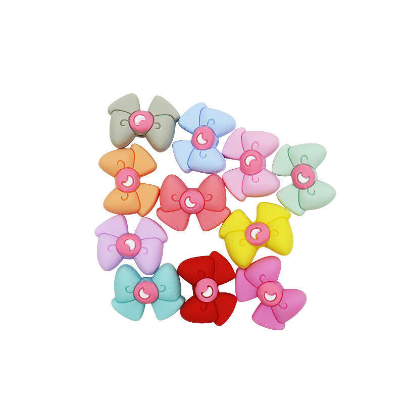 Wholesale 10PCS  teether Children DIY Nipple Chain Food Grade Silicone Beads