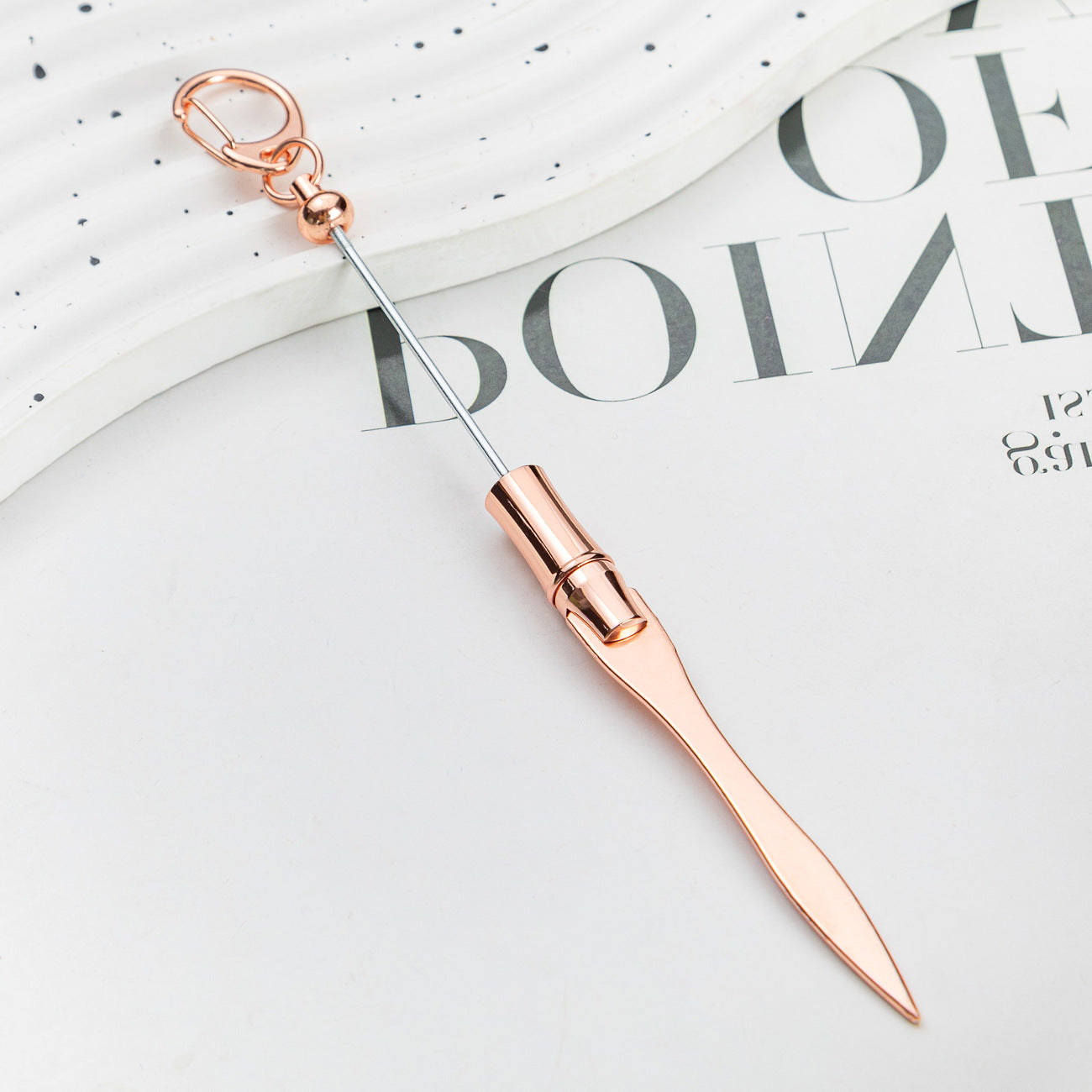 Wholesale Diy Beaded Multifunctional Metal Letter Opener