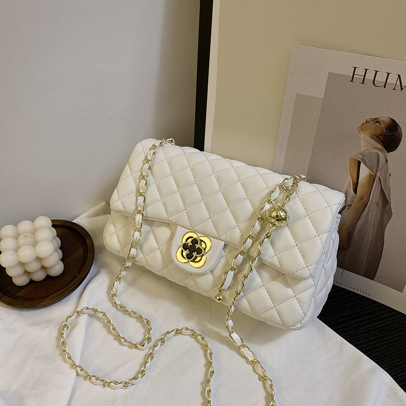 Wholesale Diamond Embroidery Small Square Bag Fashionable Shoulder Bag