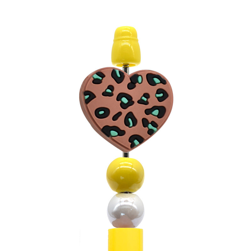 Wholesale Random  100pcs/pack Cartoon Love Mom Beads Focal Beads