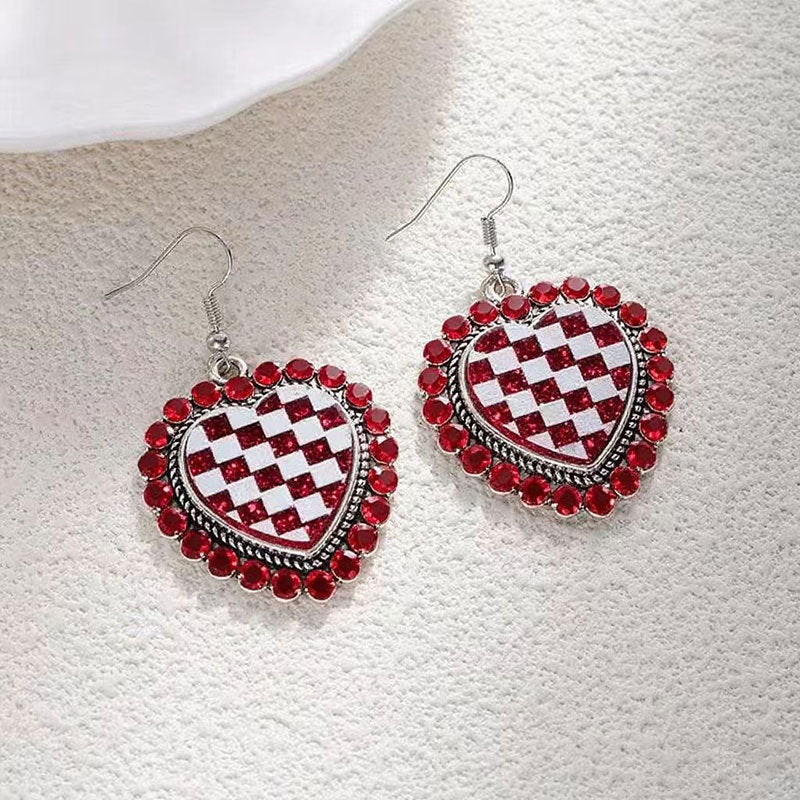 Wholesale Bohemian Turquoise Leopard Print Earrings