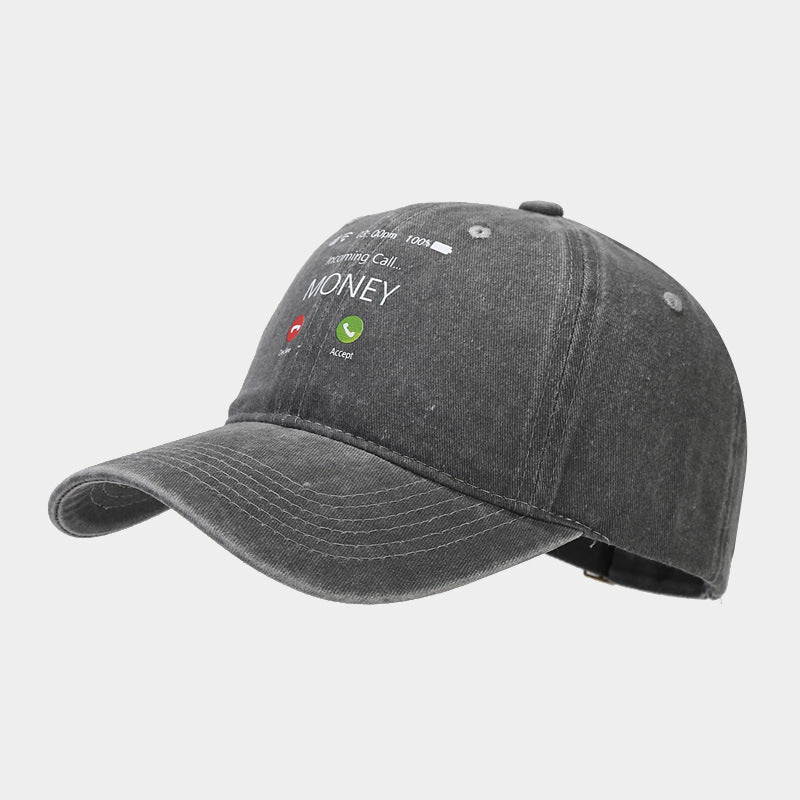 Wholesale MONEY Telephone Cotton Baseball Hat