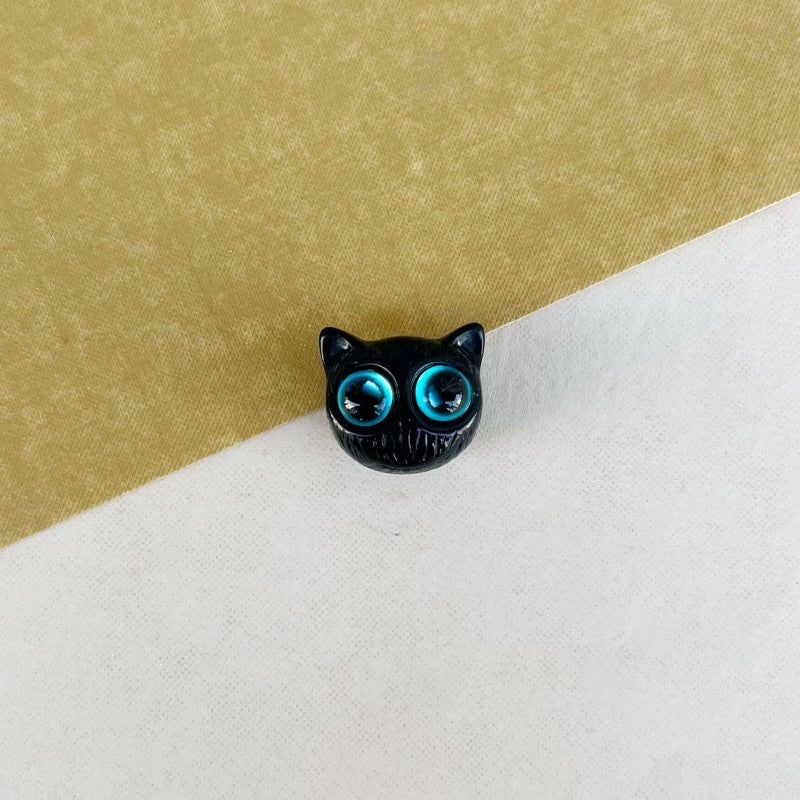 Wholesale Cat head  cat loose beads string Charms