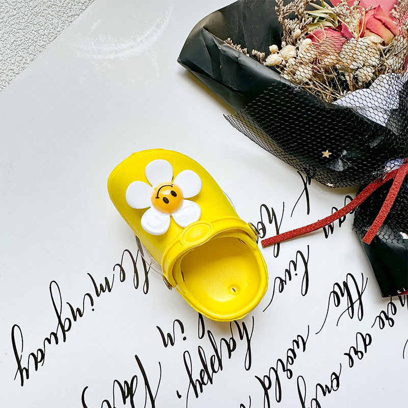 Zapatillas de cara sonrientes al por mayor soporte de airbag de teléfono móvil de plástico