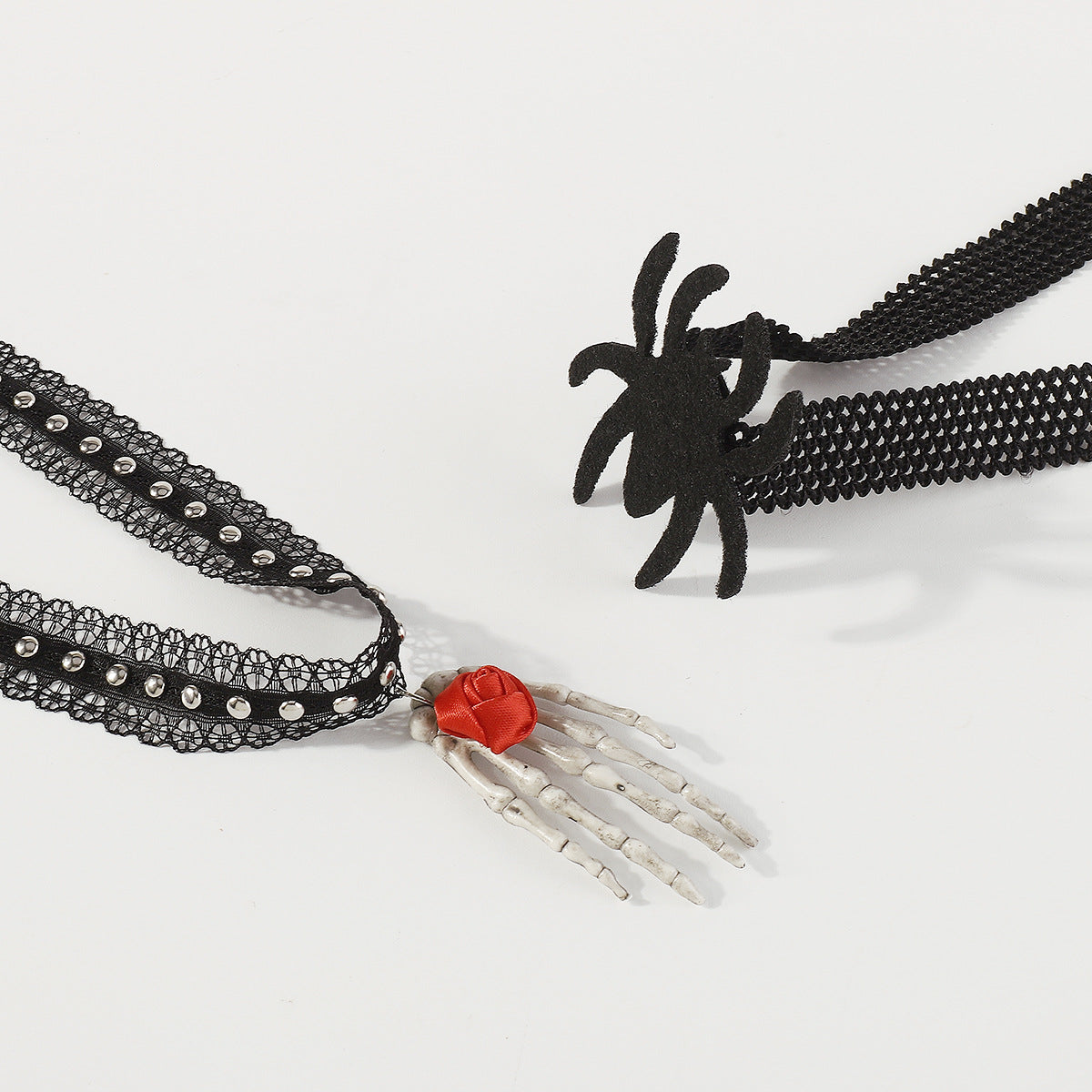 Wholesale Halloween Dark Spider Necklace
