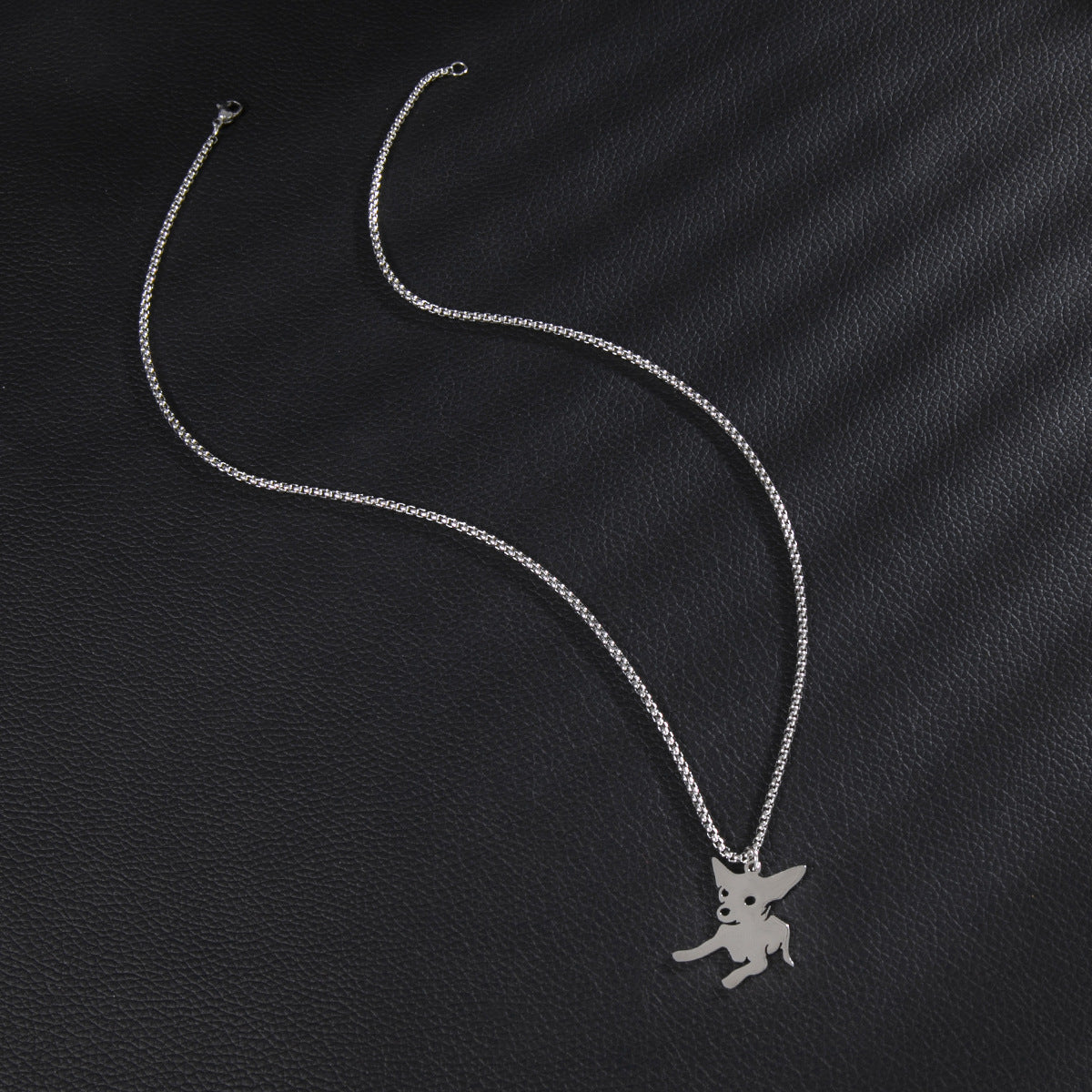 Wholesale Stainless Steel Cartoon Long Necklace for Men