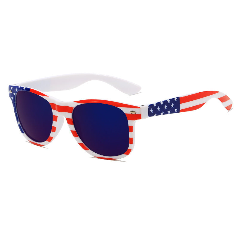 Wholesale Independence Day flag party sunglasses