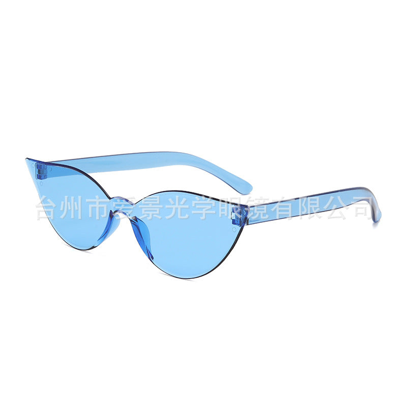 Wholesale Cat Eye Sunglasses Candy Color Sunglasses