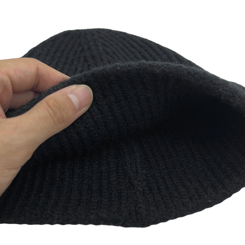 Wholesale Solid Color Knitted Beanie Hat