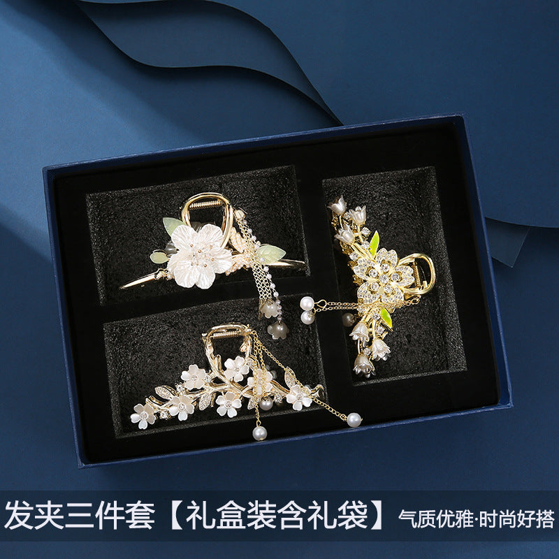 Wholesale Women's Grab Hairpin Antique Hair Accessories Birthday Valentine's Day Gift