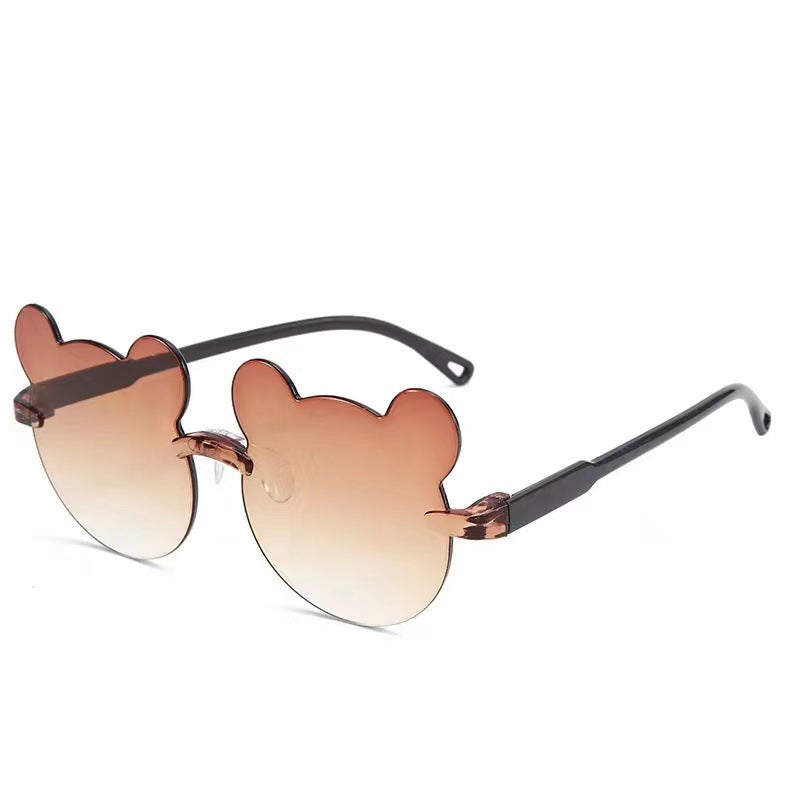 Wholesale Cute baby bear sun protection sunglasses frame