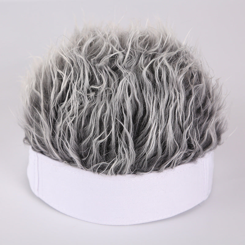 Wholesale Cotton Simulated Wig Baseball Caps