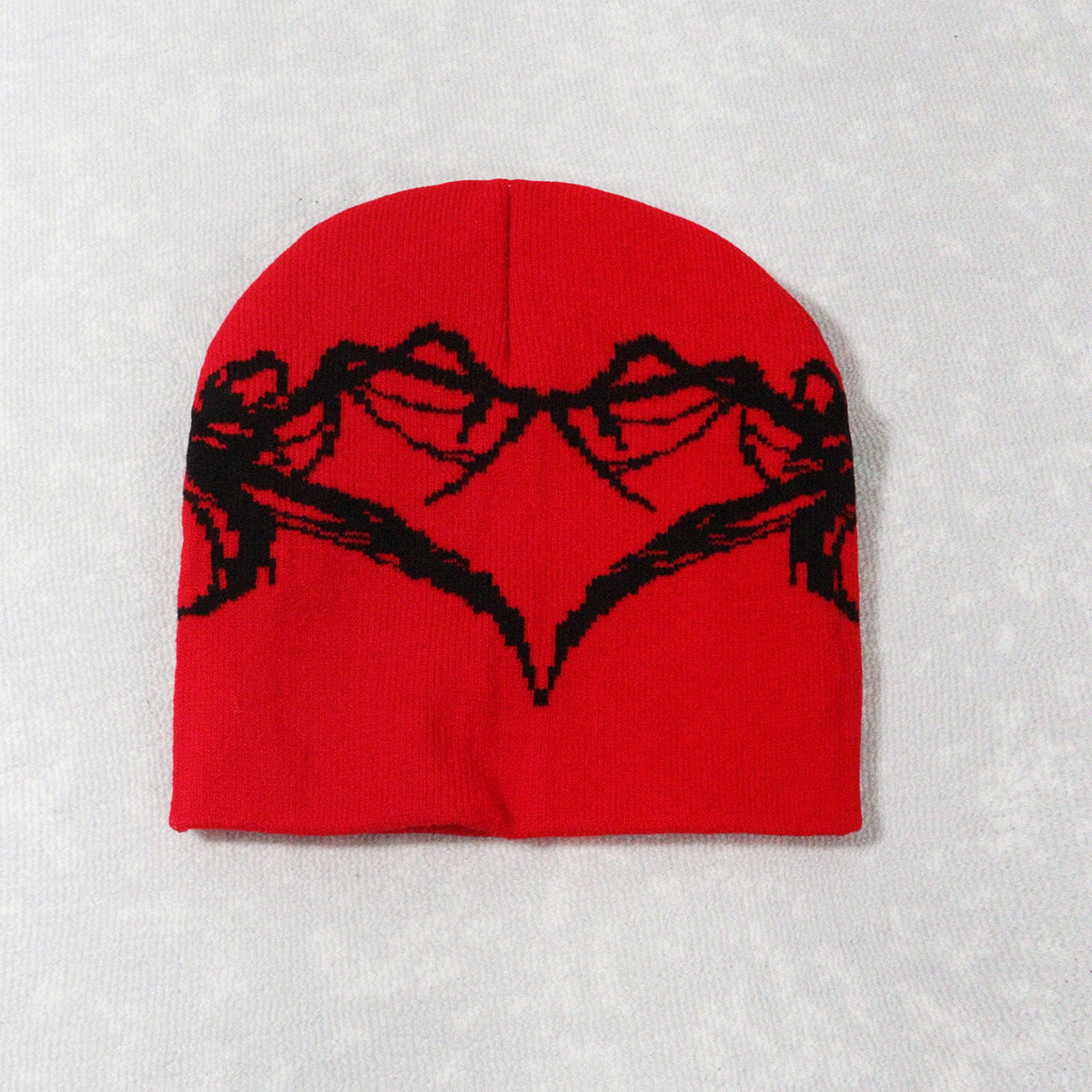 Wholesale 2023 Autumn and Winter Hats Halloween Spider Love Acrylic Beanie