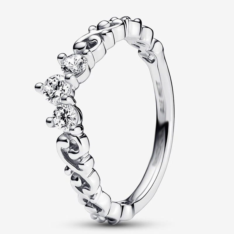 Wholesale Fashion dark purple Pansy Ring