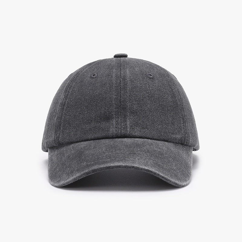 Wholesale Soft Top Black Cotton Baseball Cap