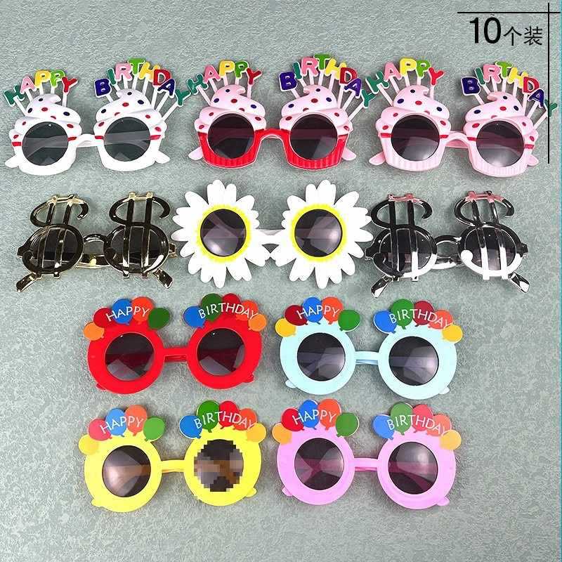 Wholesale Children's Day birthday party little daisy funny sunglasses