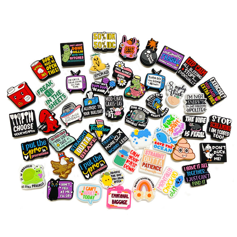 Wholesale 10pcs Cartoon Pattern Poop Focal Beads