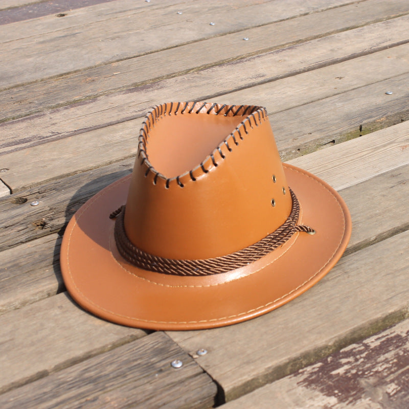 Wholesale PU Western Cowboy Hat