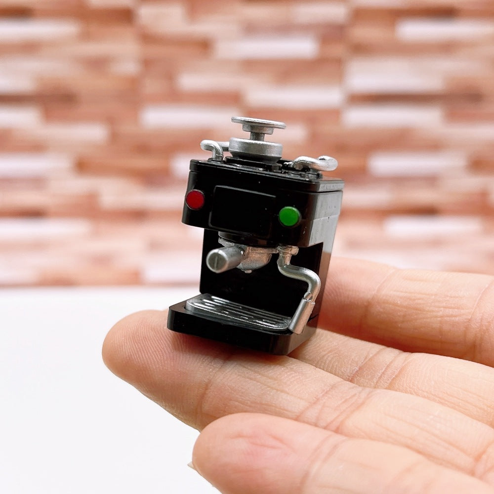 Wholesale Simulated Miniature Coffee Machine Doll Accessories