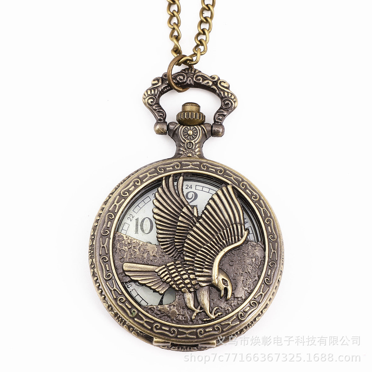 Wholesale Sailing Nostalgic Elderly Retro Pocket Watch