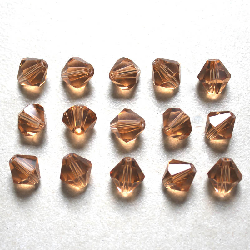 Wholesale 500pcs Crystal Glass Colorful Faceted Beads