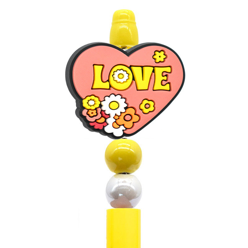 Wholesale 100pcs Diy Cartoon Pvc Soft Glue Beads