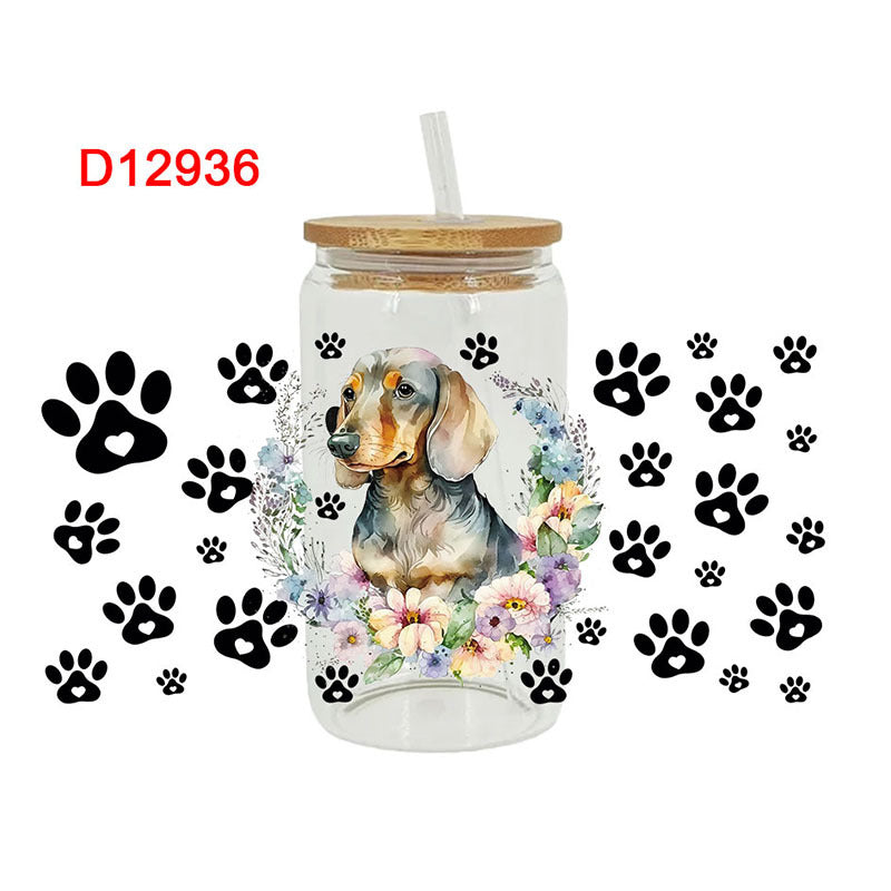 Wholesale UV Transfer Paste Glass Crystal Label Crystal Paste 16OZ UV DTF WRAPS