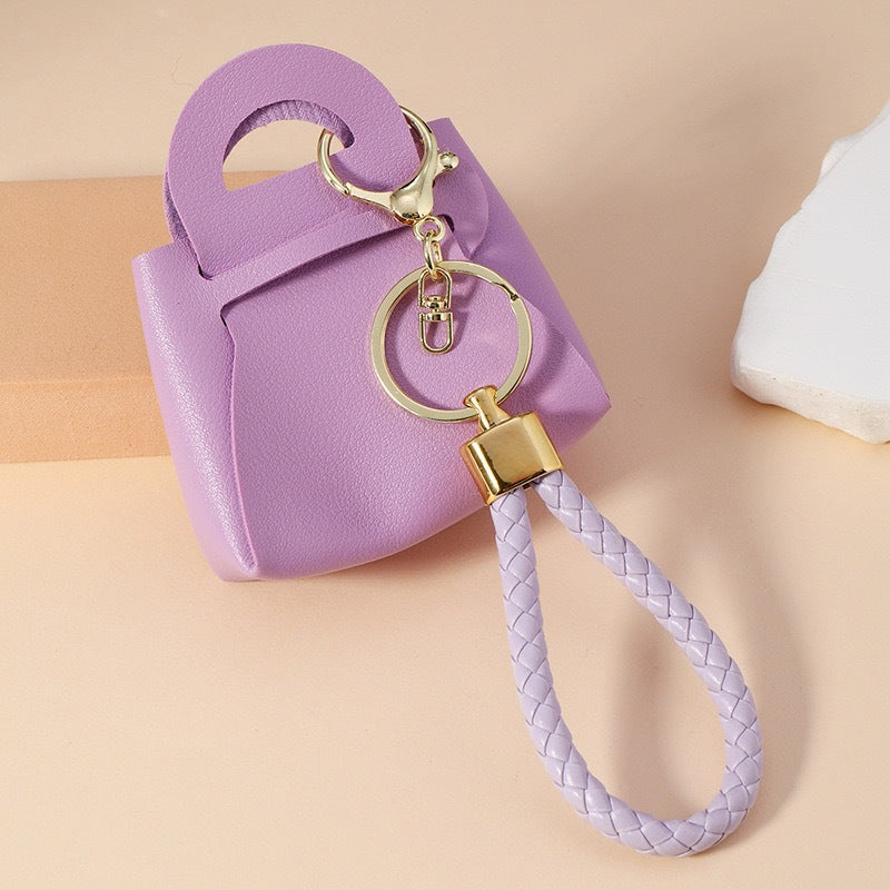 Wholesale New Simple Coin Purse Keychain