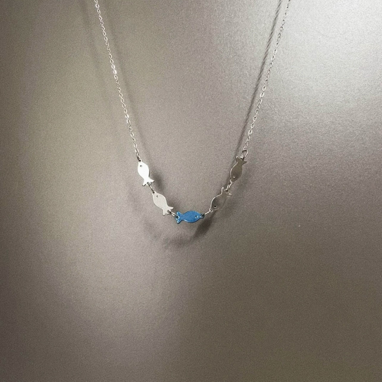 Wholesale Thorns and Aurora Key Rose Butterfly Cartoon Cat Necklace