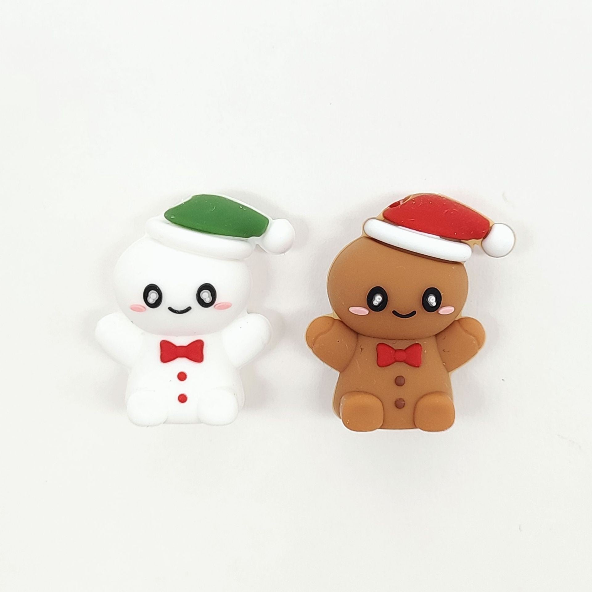 Wholesale Random 20pcs/pack Pumpkin Ghost Beads Christmas  Silicone 3D Focal Beads