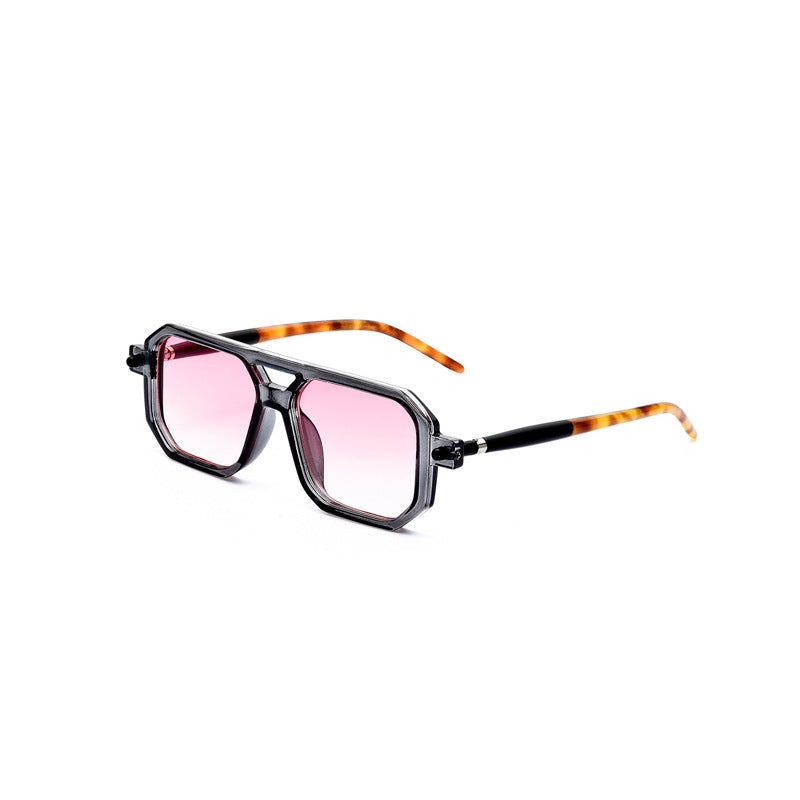 Wholesale Square Frame Hollow PC Sunglasses