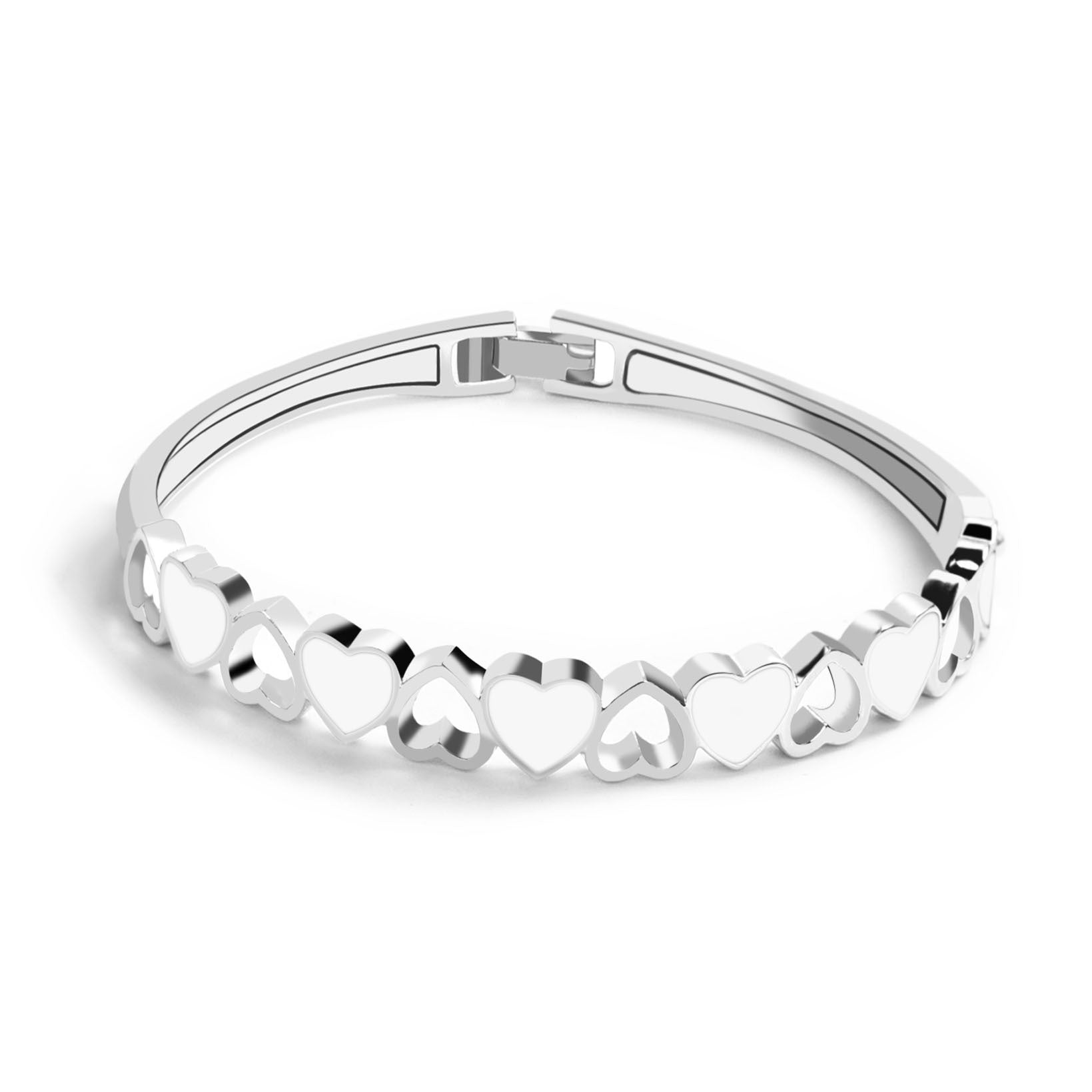 Wholesale Heart to Heart Alloy Bracelet