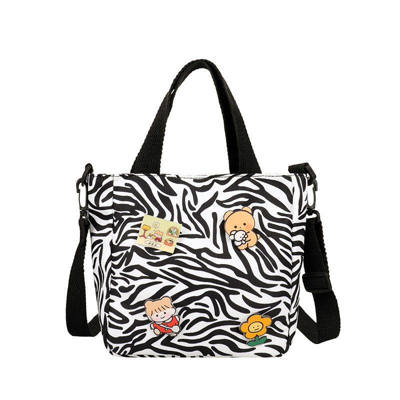 Wholesale Cow Print Leopard Print Zebra Print Canvas Bag
