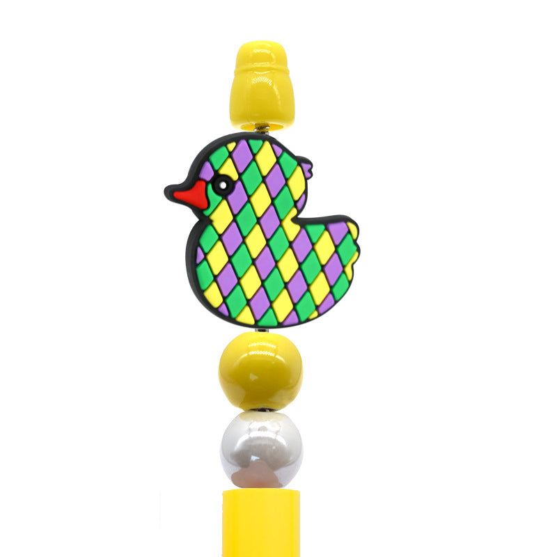 Wholesale Random  100pcs/pack  Cartoon Duck Beads  Focal Beads