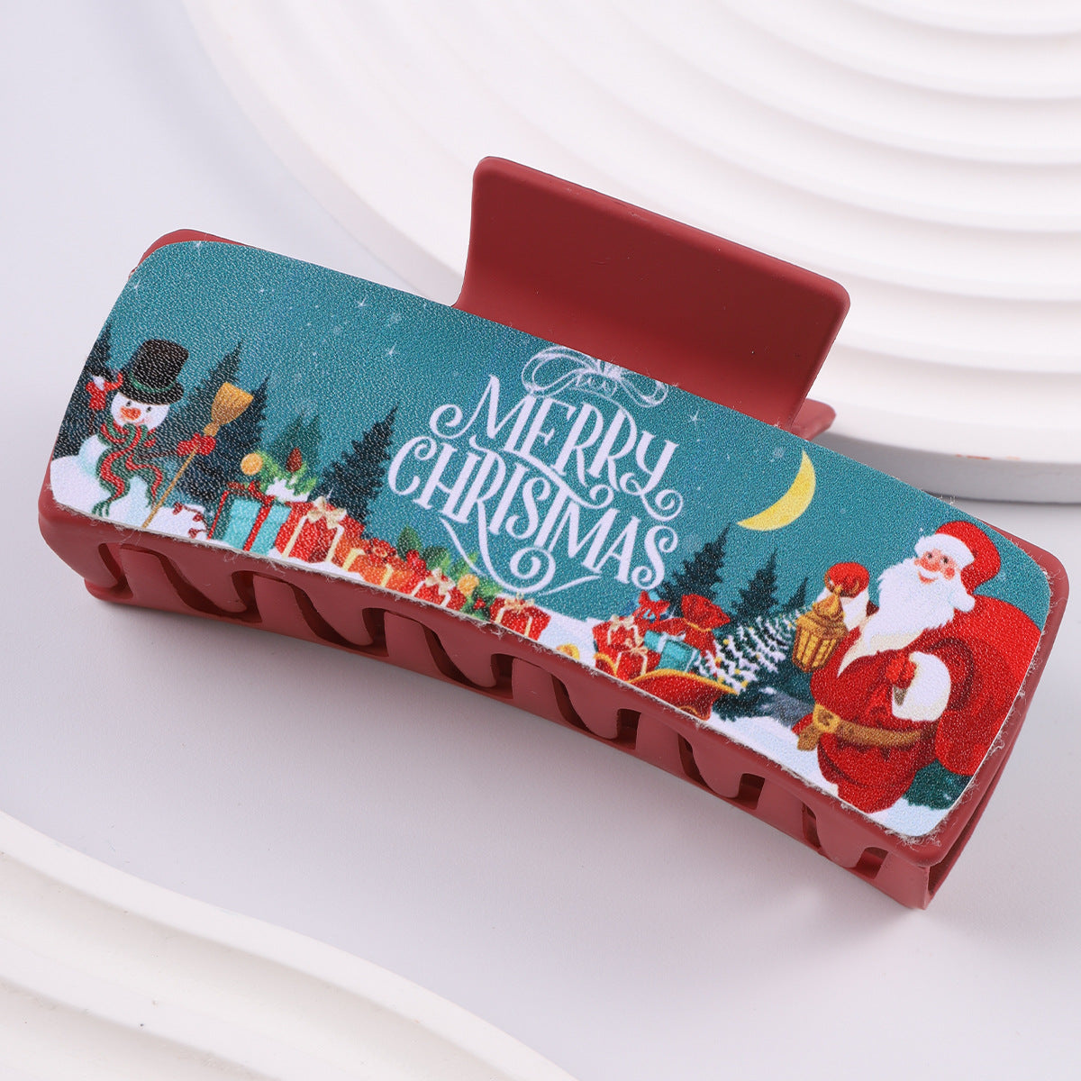 Wholesale Christmas Snowman Christmas Ball Decoration Hair Clip