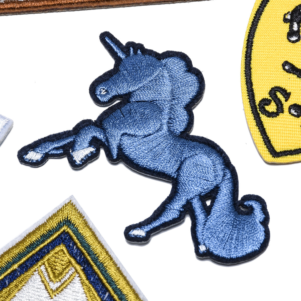 Wholesale Black Embroidered Cloth Patch Punk English Letter DIY Clothing Accessory Boutique Resale