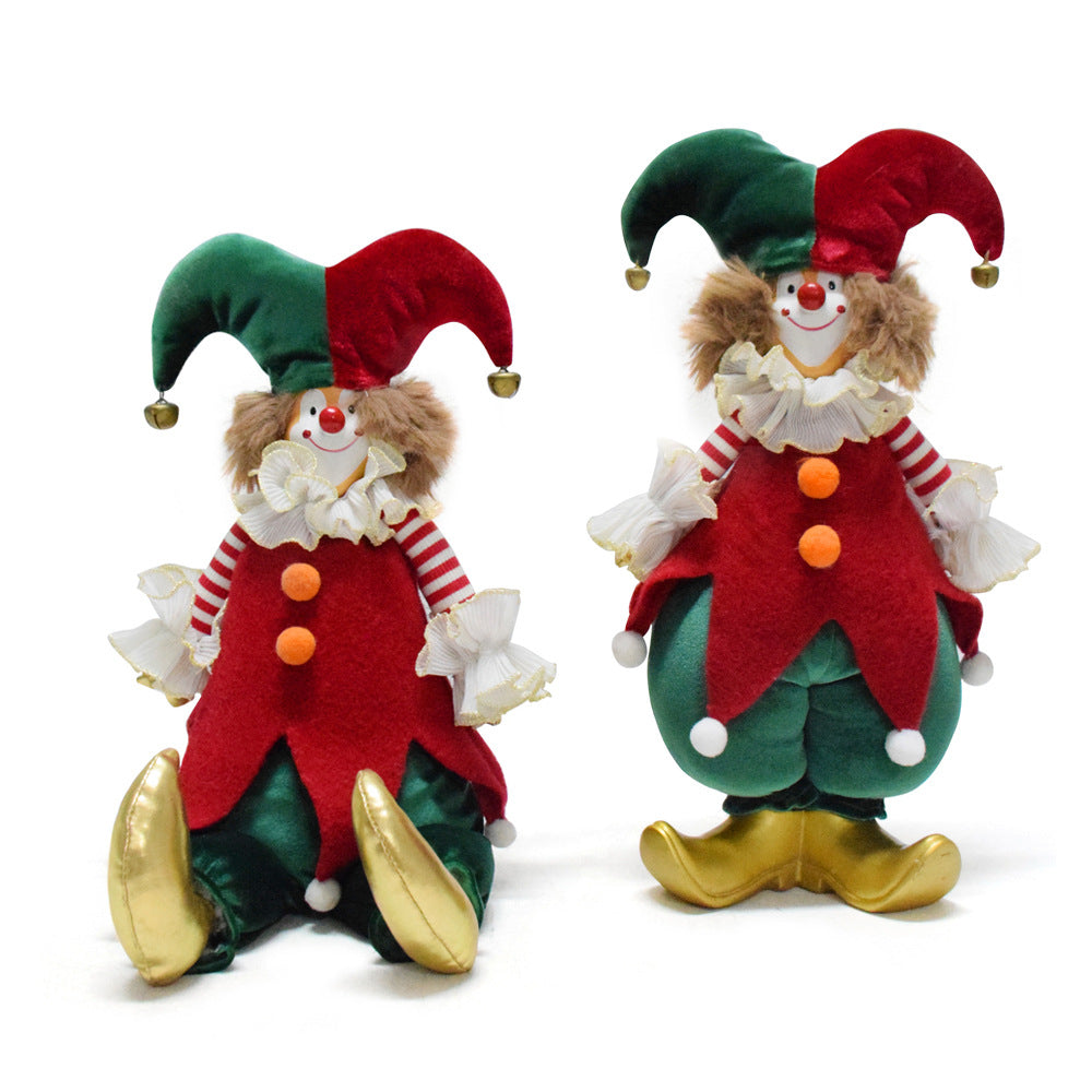 Wholesale clown figurine Christmas decoration