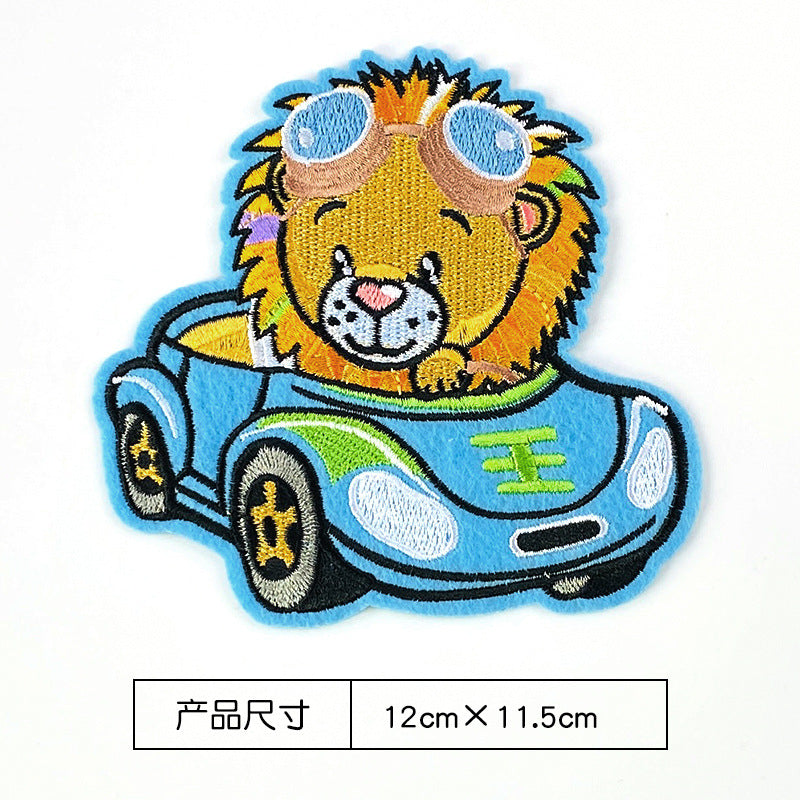 Wholesale Cartoon Dog Cute Animal Embroidery DIY Patches